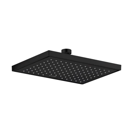 AXOR overhead shower 245/185 1jet Matt Black 35373.670