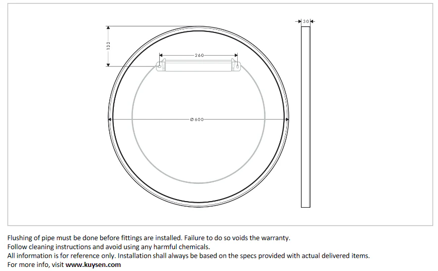 Axor  Universal mirror 42848.670 - Image 3