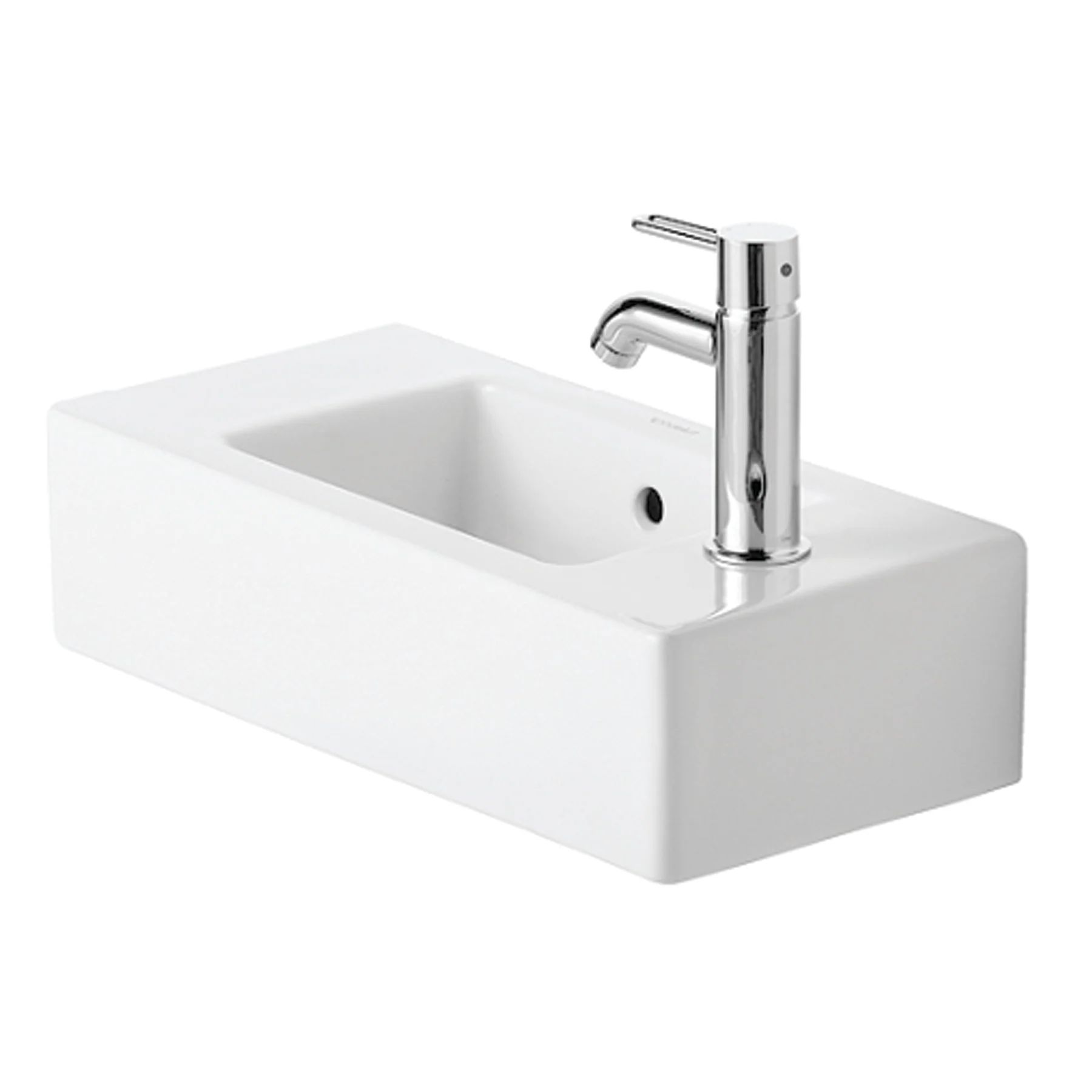 Duravit Vero Handrinse Basin with Wondergliss 070350.00001