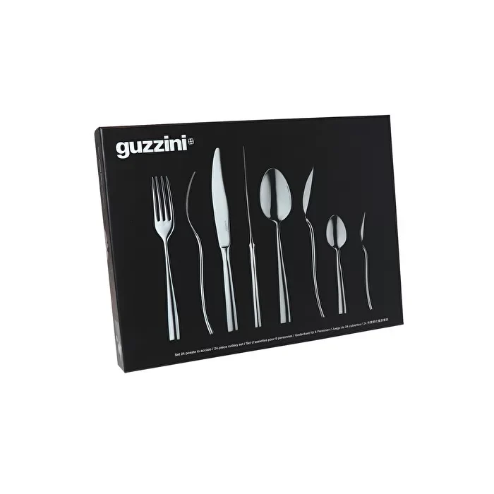Guzzini Grace 24-piece cutlery set steel - Image 2