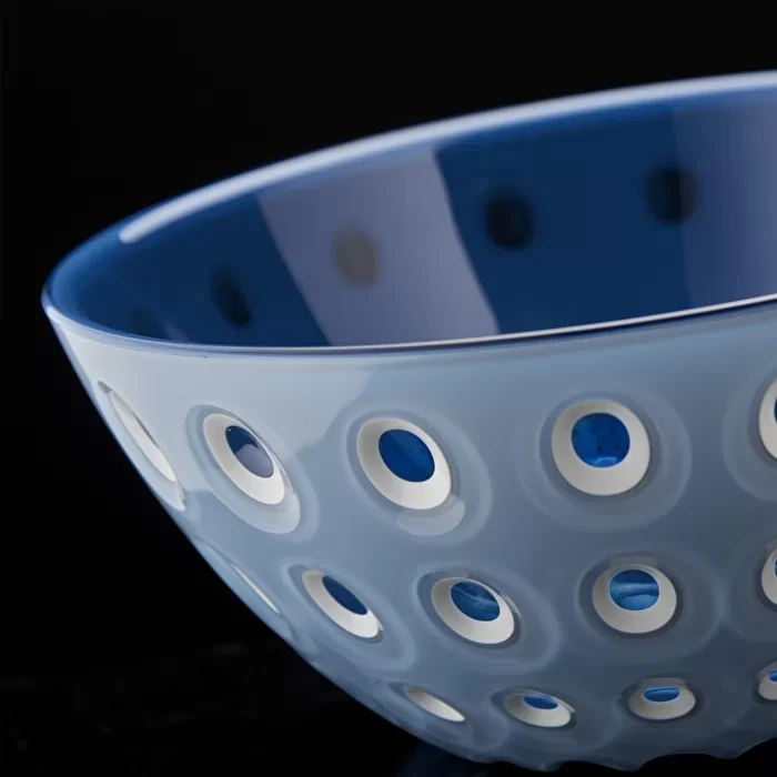 Guzzini Le Murrine bowl ø25 light blue/white/blue - Image 3