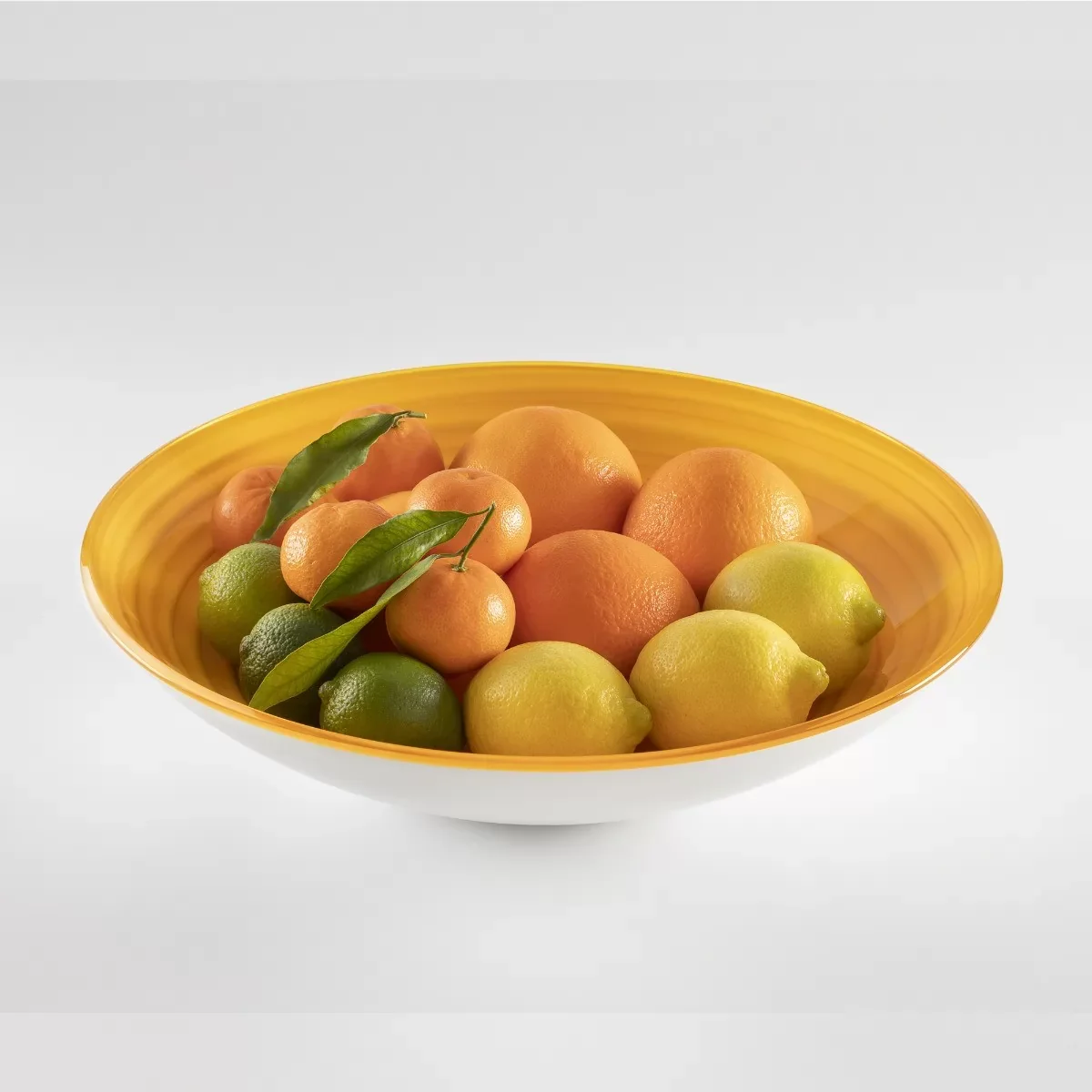 Guzzini Twist centerpiece/bowl 37x8.5 cm yellow - Image 3