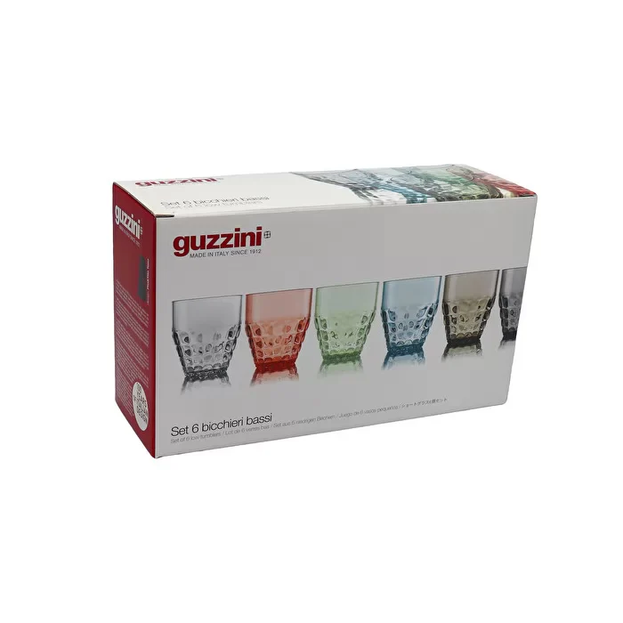 Guzzini Tiffany set of 6 tumblers Ø8.5x9.5 - Image 2