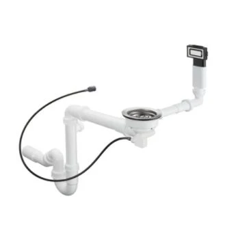 Hansgrohe Automatic waste and overflow set for sink 400/450 SELECT 43940.009 - Image 3