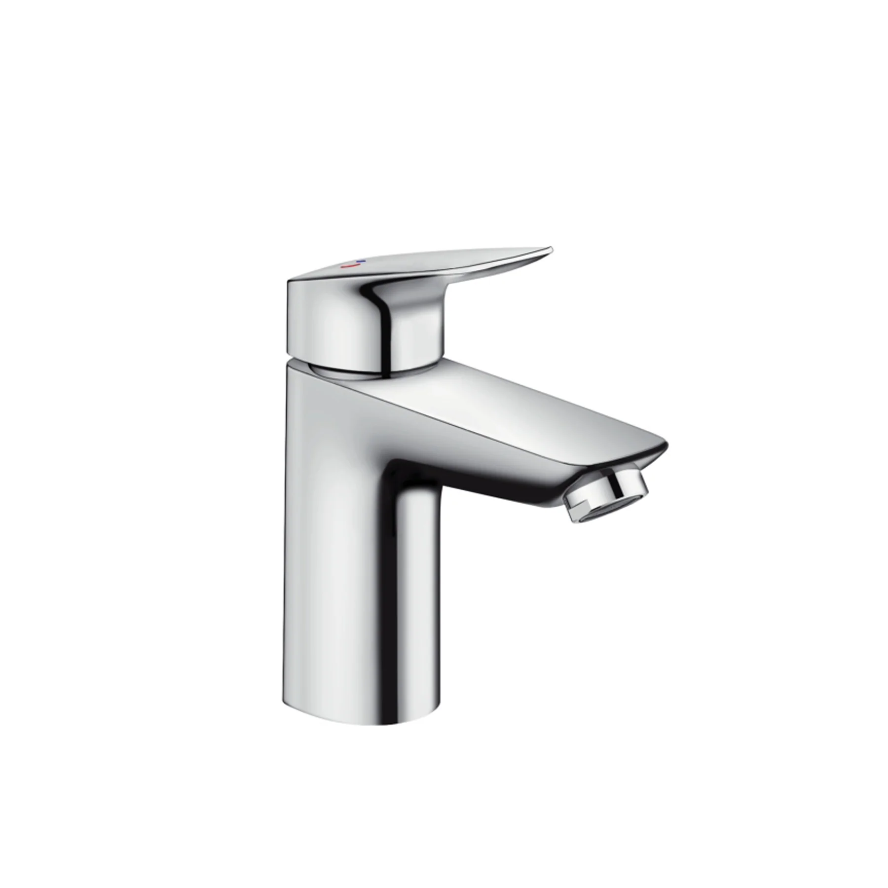 Hansgrohe Logis Basin mixer 100 CoolStart with pull rod waste set 71102.000 - Image 2