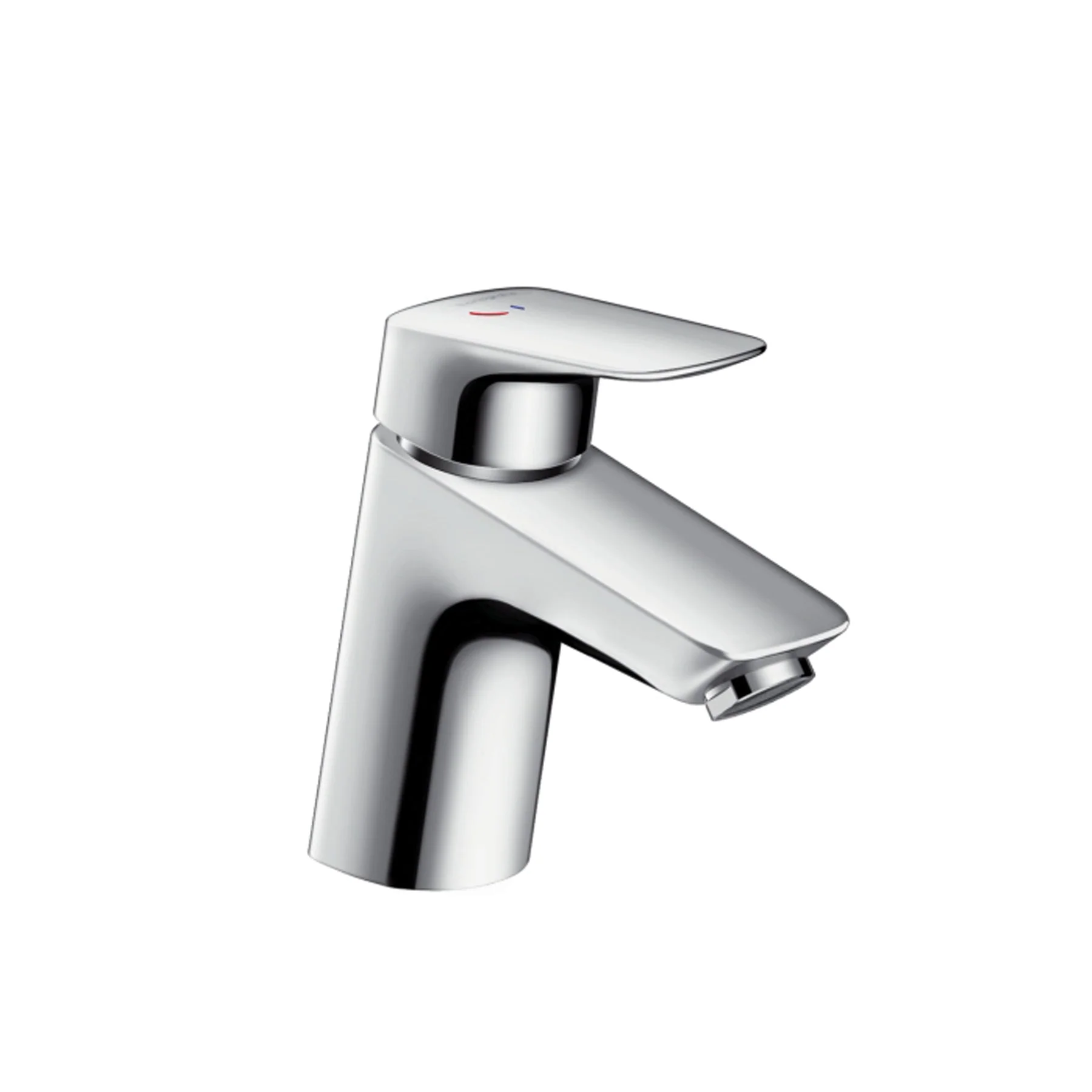 Hansgrohe logis Basin mixer 70 CoolStart with pull rod waste set 71072.000 - Image 2