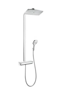 Hansgrohe Raindance Select E360 1jet with thermostat shower pipe 27112.000 - Image 2