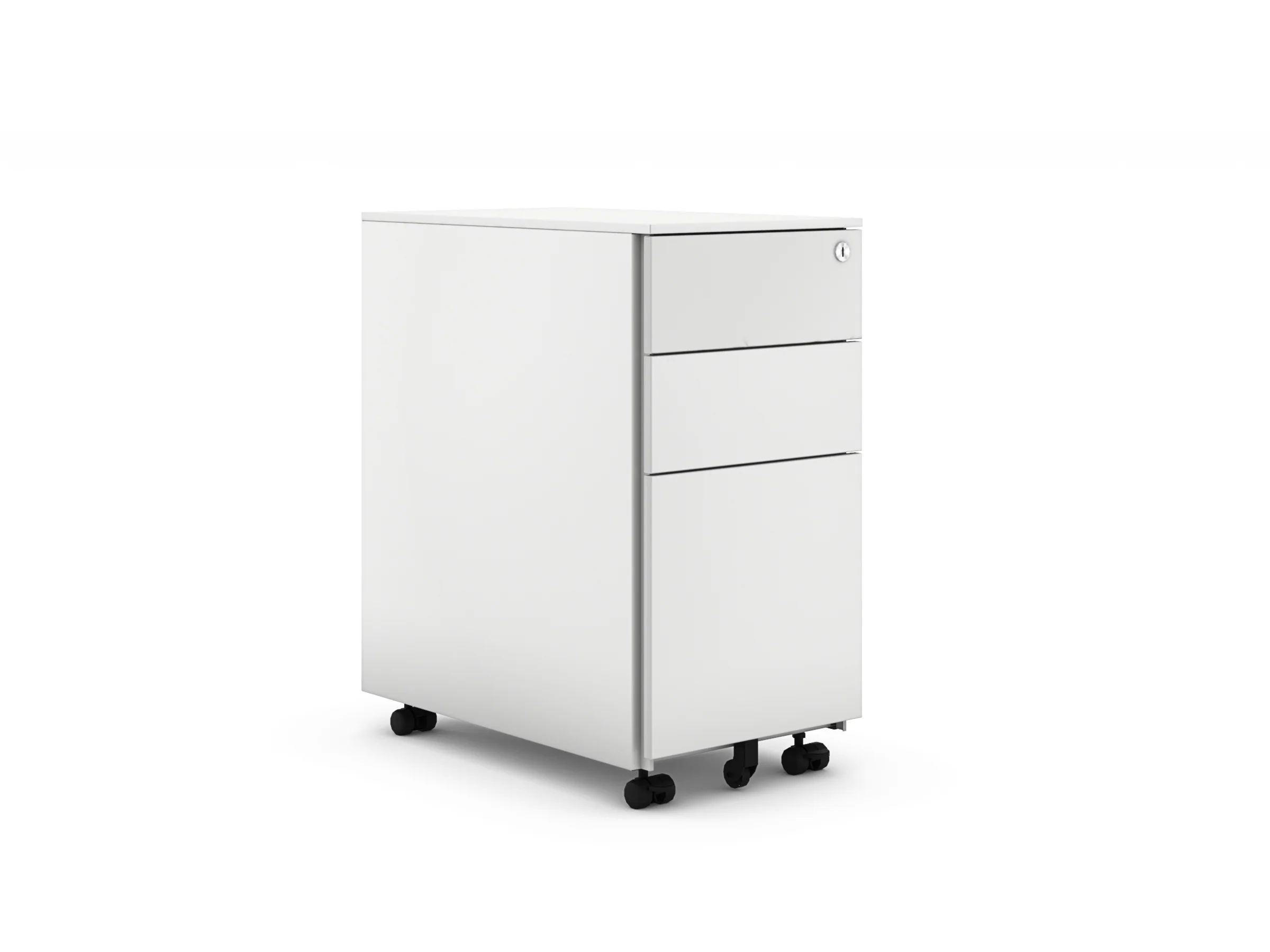 Haworth M Series Mobile Pedestal Allways White STMSPM9M-WHT - Image 2