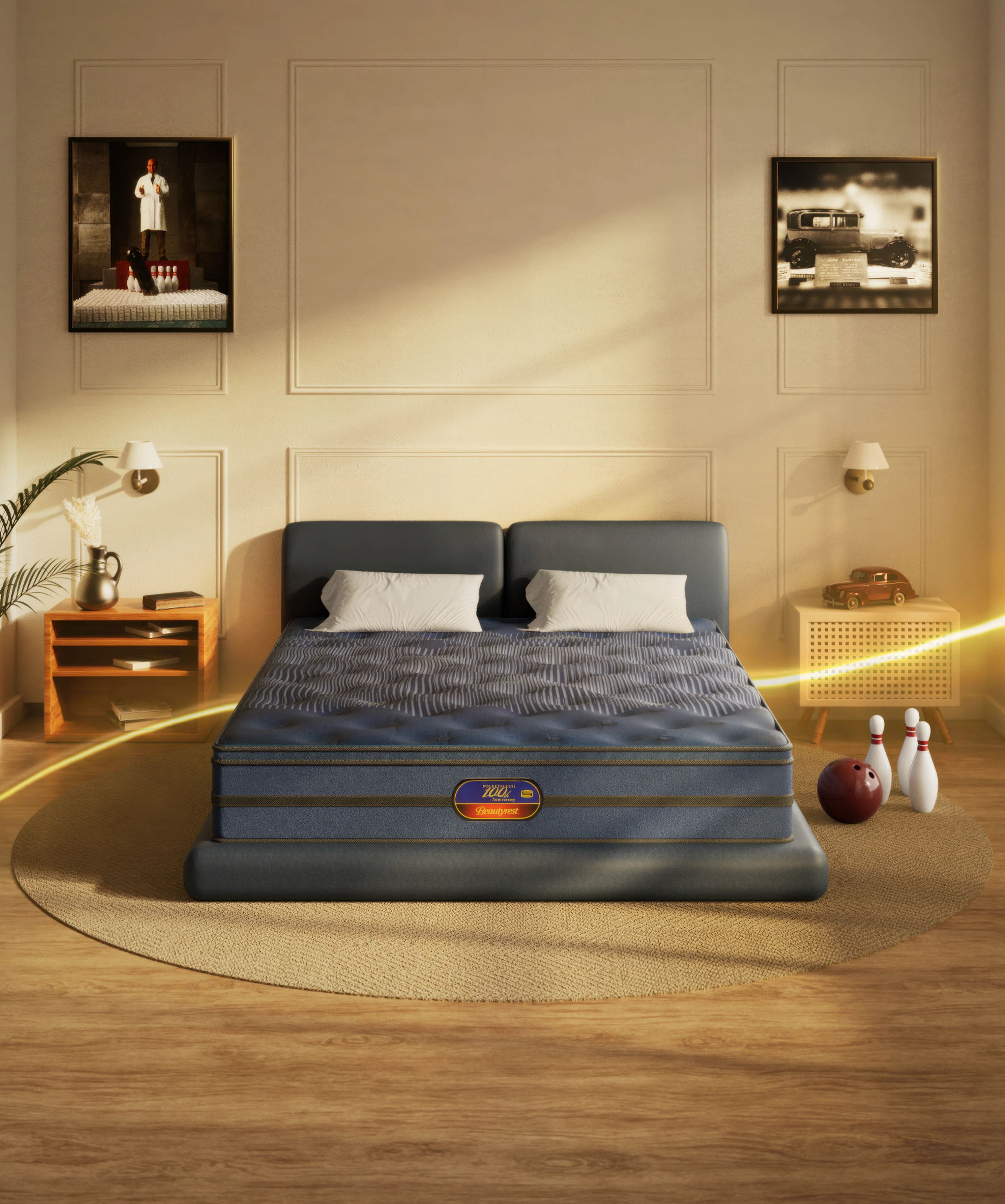 Simmons Beautyrest Centennial Luxe European King 182 x 203 x 32cm CEN8100000Z0 - Image 2