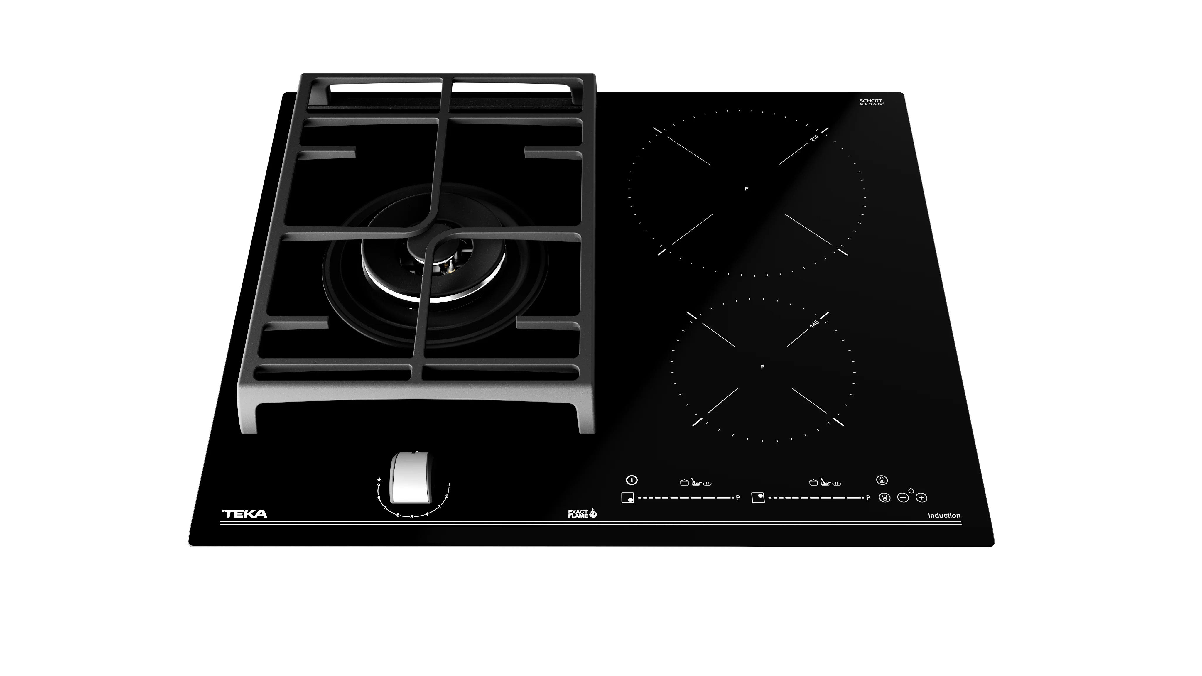 Teka JZC 63312 ABB BK (E2) gas + induction 1125.70116 - Image 3
